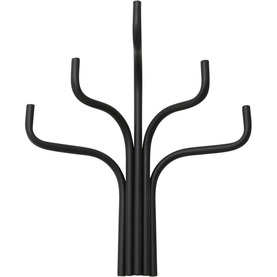 Nordal Weno Garderobenleiste 26,5x32 cm, Schwarz