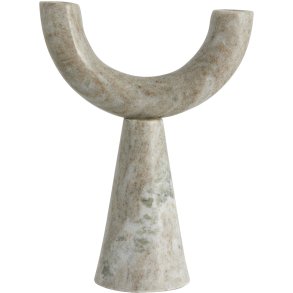 Nordal Rif Kerzenhalter H26,5 cm, Hellbraun