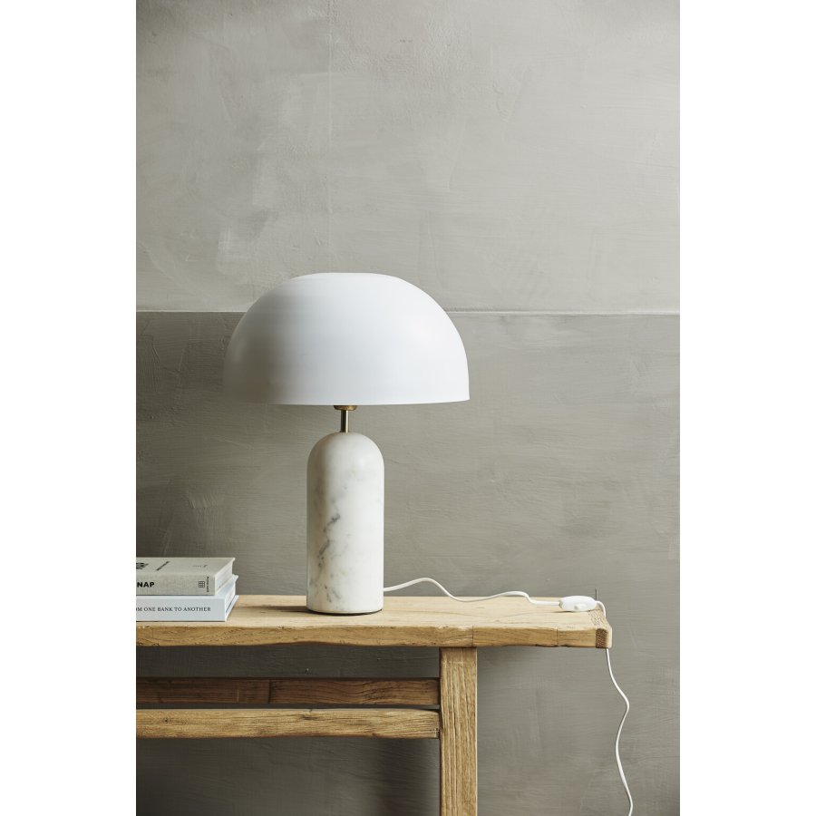 Nordal Atlas Bordlampe H49 cm, Hvid