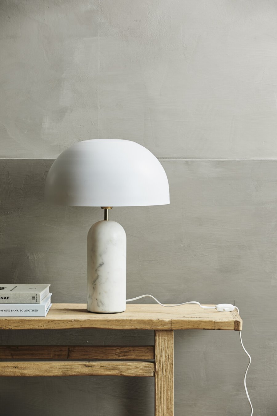 Nordal Atlas Bordlampe H49 cm, Hvid