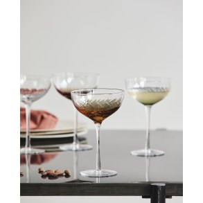 Nordal Garo Cocktailglas 37 cl, Brun
