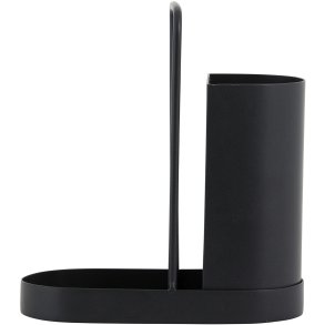 Nordal Kaki Holder til opvaskebrste 8,4x17,9 cm, Sort