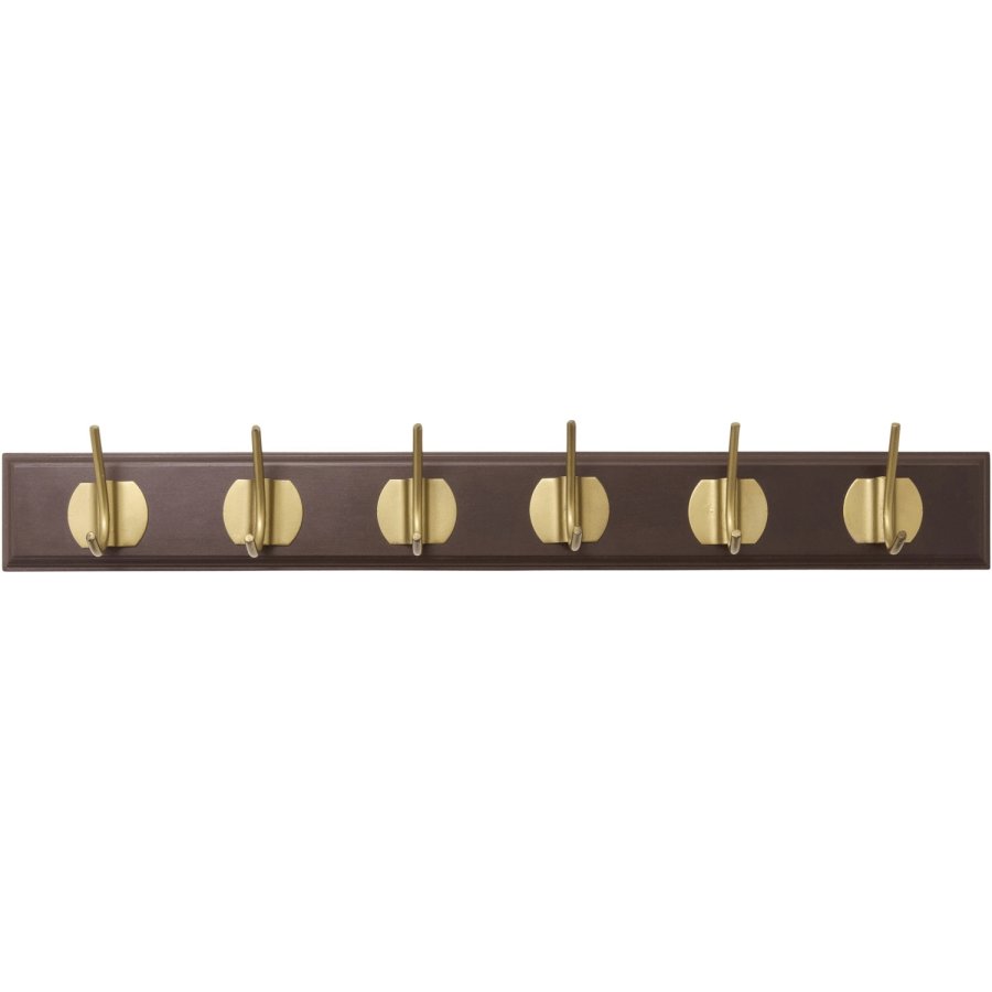 Nordal Edgy Hakenleiste 60cm, Dunkelbraun