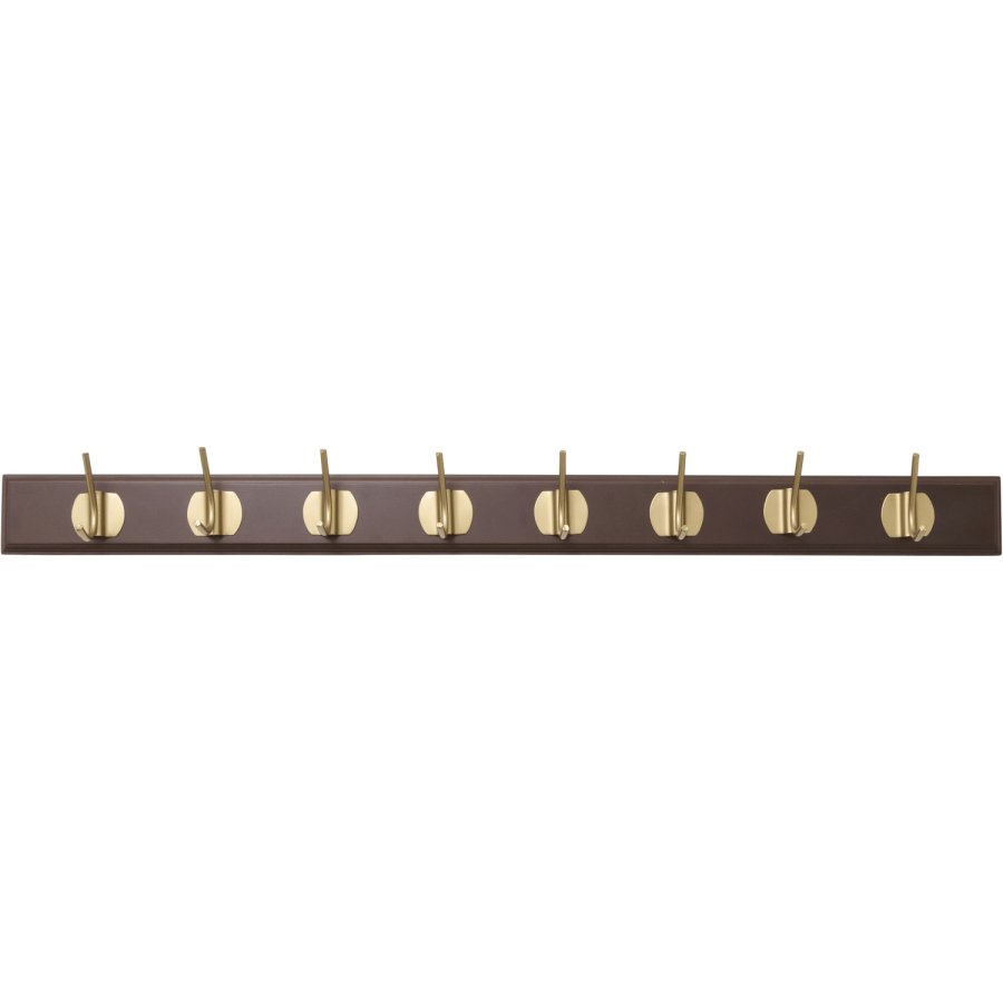 Nordal Edgy Hakenleiste 90cm, Dunkelbraun