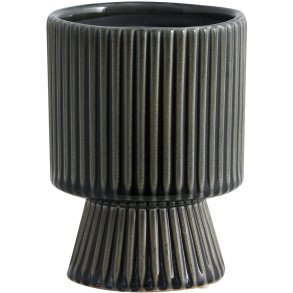 Nordal Mull Blumentopf H14 cm, Blaugrau