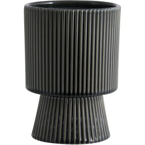 Nordal Mull Blumentopf H22,5 cm, Blaugrau