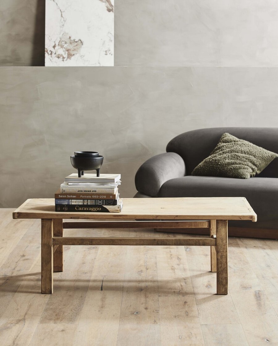 Nordal Argun Sofabord 128 cm, Elmetr