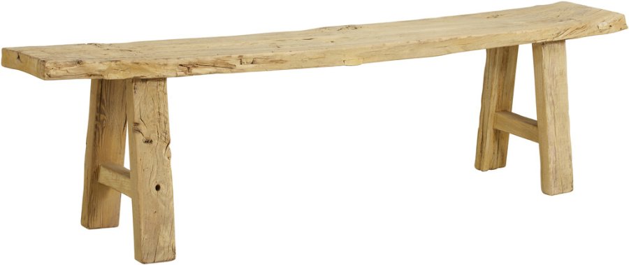 Nordal Argun Sitzbank 180 cm, Ulmenholz