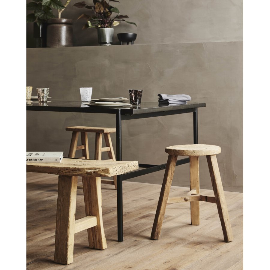 Nordal Argun Sitzbank 180 cm, Ulmenholz