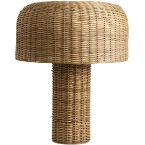 Nordal Atum Tischlampe H50 cm, Geflochtenes Zuckerrohr