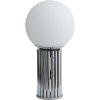 Nordal Hermes Bordlampe H38,5 cm, Krom