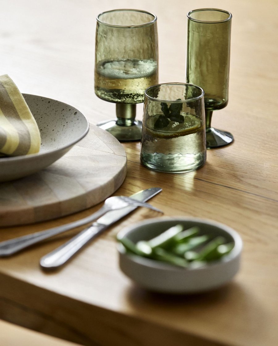 Nordal Vita Wijnglas 30 cl, Donkergroen