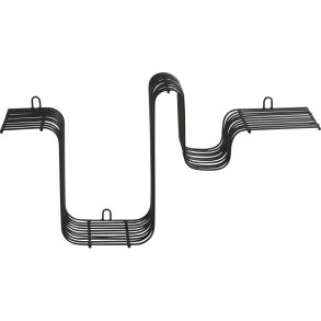 Nordal Brava Wandregal 54 cm, Schwarz