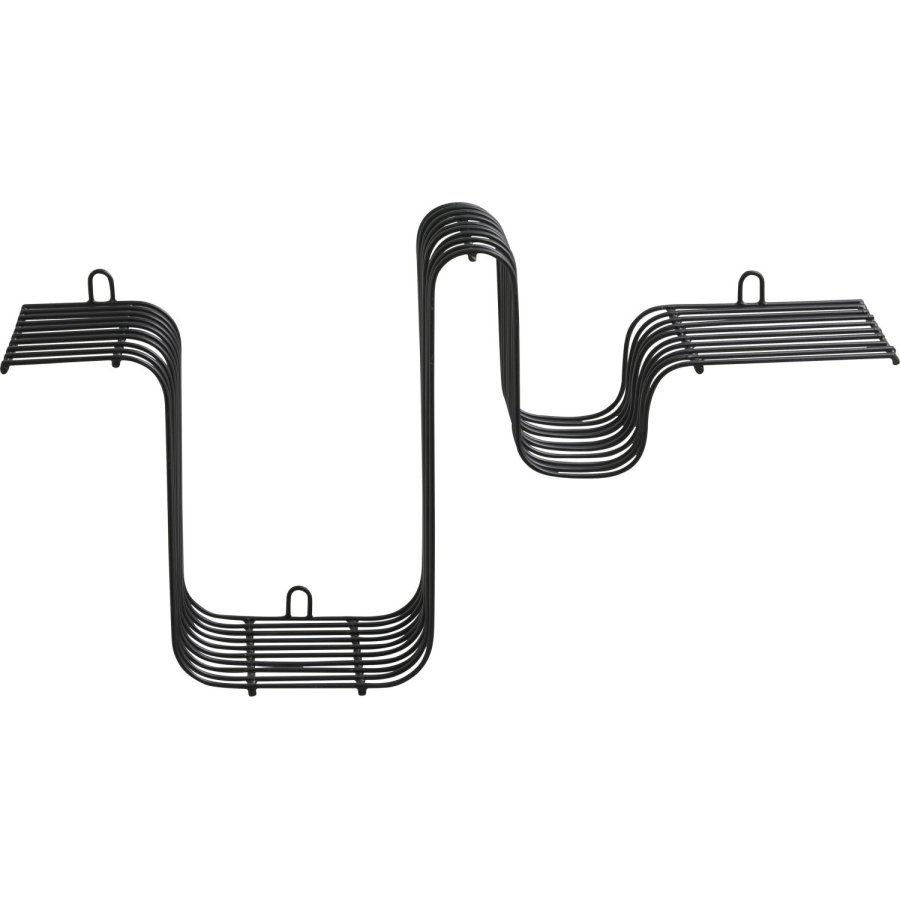 Nordal Brava Wandregal 54 cm, Schwarz