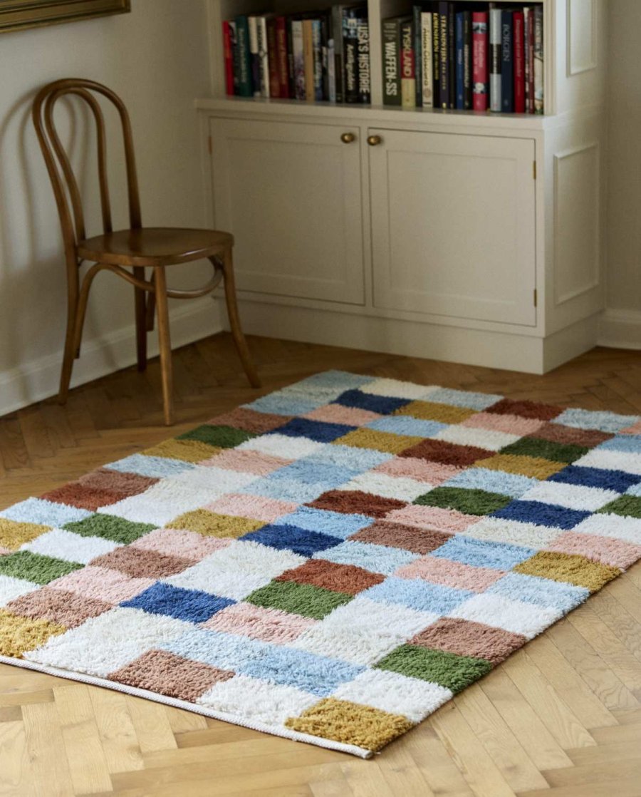 Nordal Pakka Vloerkleed 200x140 cm, Multi