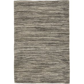 Nordal Melia Vloerkleed 60x90 cm, Sort/Beige
