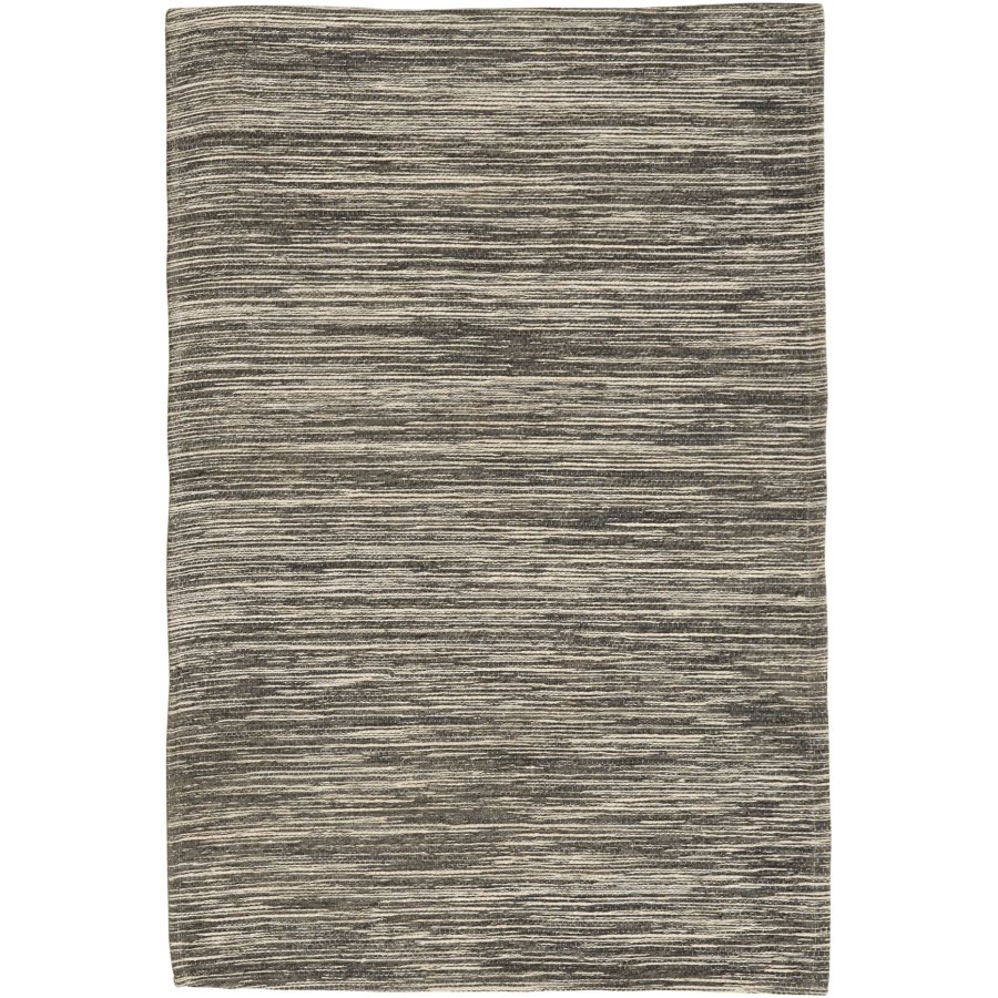 Nordal Melia Vloerkleed 60x90 cm, Sort/Beige