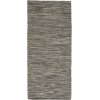 Nordal Melia Gulvt�ppe 70x160 cm, Sort/Beige