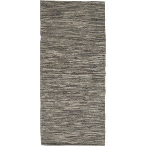 Nordal Melia Vloerkleed 70x160 cm, Sort/Beige