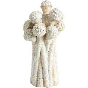 Nordal Fungi Kerzenhalter H20 cm, Offwhite