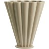 Nordal Colla Vase H28,5 cm, Sand