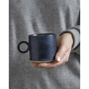 Nordal Grainy Krus 27 cl, Mørkeblå