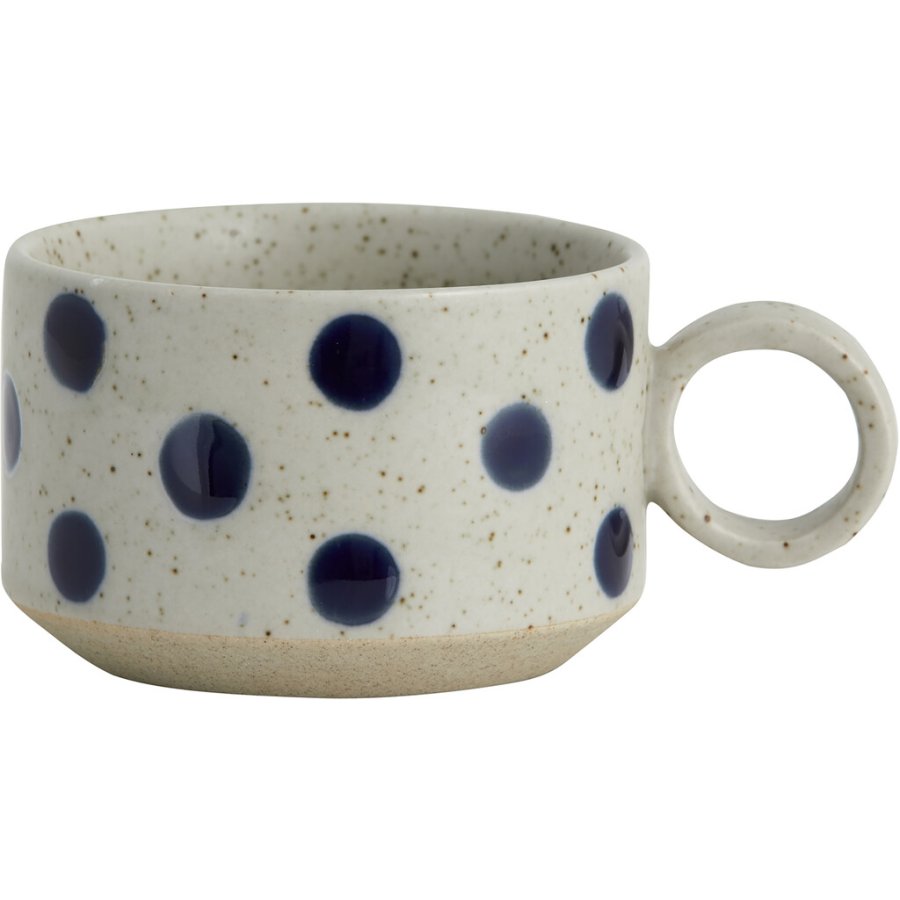 Nordal Grainy Teetasse 20 cl, Sand/Dunkelblau