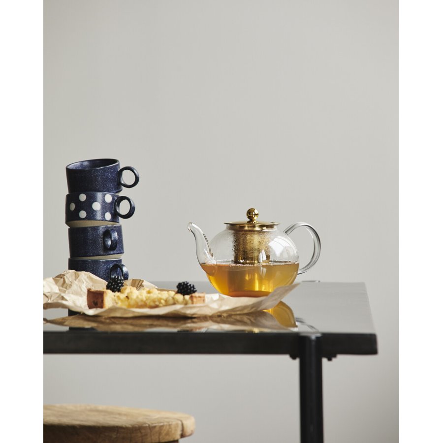 Nordal Grainy Teetasse 20 cl, Dunkelblau