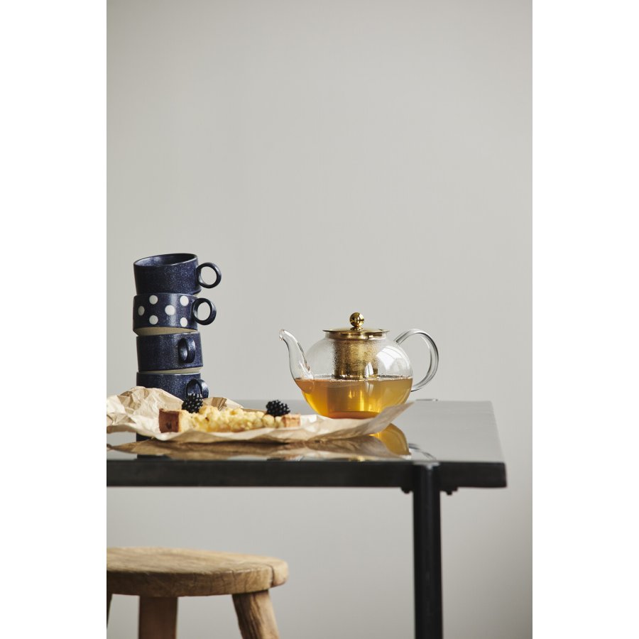 Nordal Grainy Teetasse 20 cl, Dunkelblau/Sand