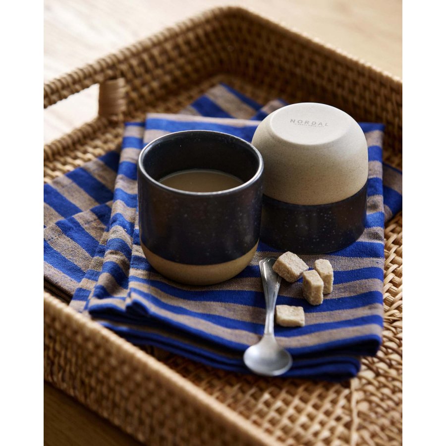 Nordal Grainy Tasse 20 cl, Dunkelblau
