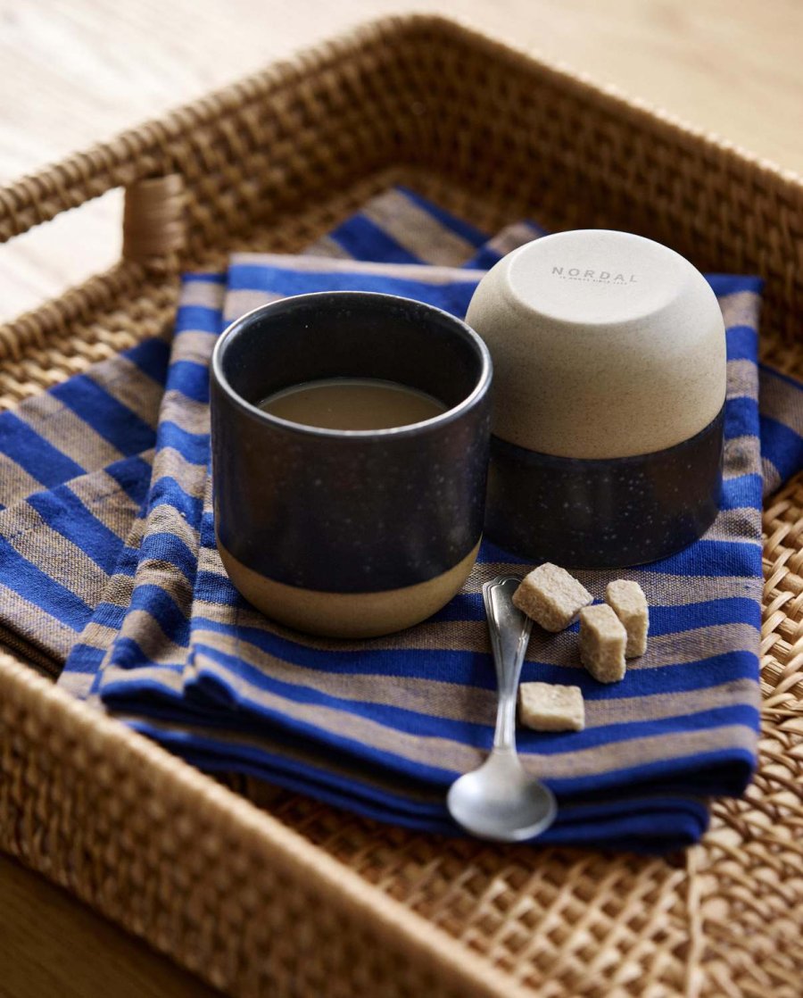 Nordal Grainy Tasse 20 cl, Dunkelblau
