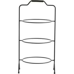 Nordal Primula Serveringsstativ H46,5 cm, Sort