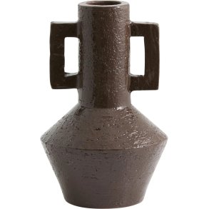 Nordal Rudis Vase H20,5 cm, M�rkebrun