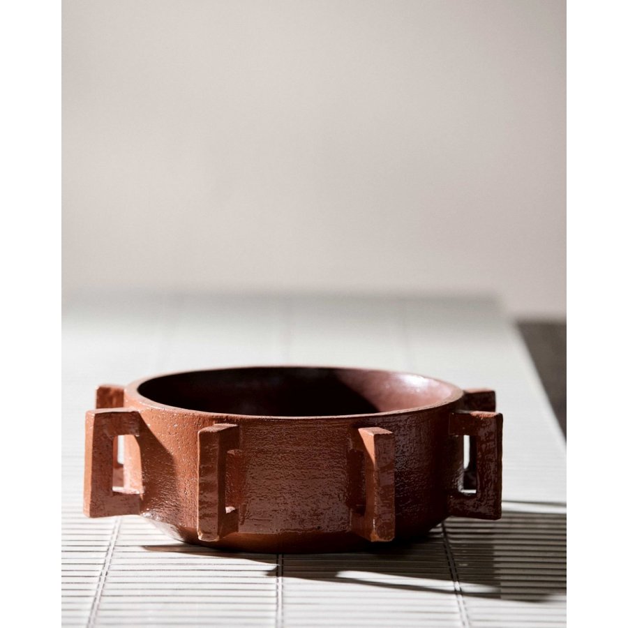 Nordal Terra Sk�l �31 cm, Terrakotta