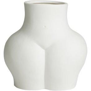 Nordal Avaji Vase H23 cm, Hvid