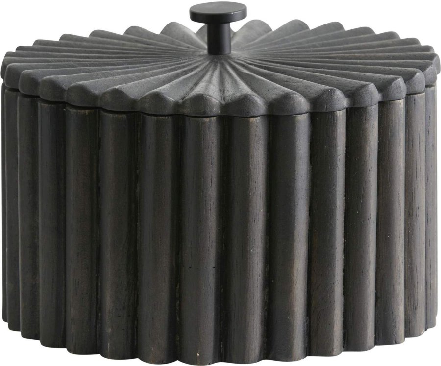 Nordal Riba Opbergdoos 2-delige set, Zwart