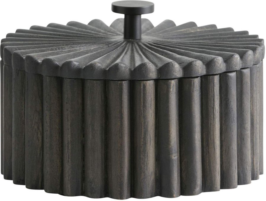 Nordal Riba Opbergdoos 2-delige set, Zwart