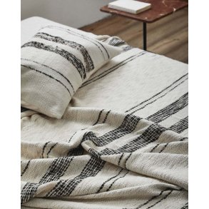 Nordal Anser Sengetæppe 270x270 cm, Råhvid