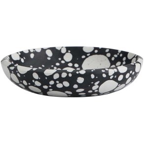 Nordal Bisa Schssel 11 cm, Schwarz/Wei