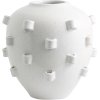 Nordal Nodus Vase H27,5 cm, R�hvid