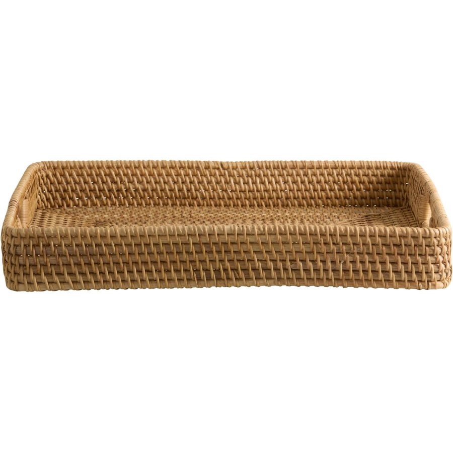 Nordal Laurus Serveringsbakke 47x35 cm, Rattan