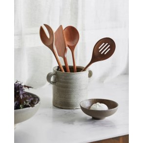 Nordal Carota Opbevaringskrukke Ø13 cm, Sand