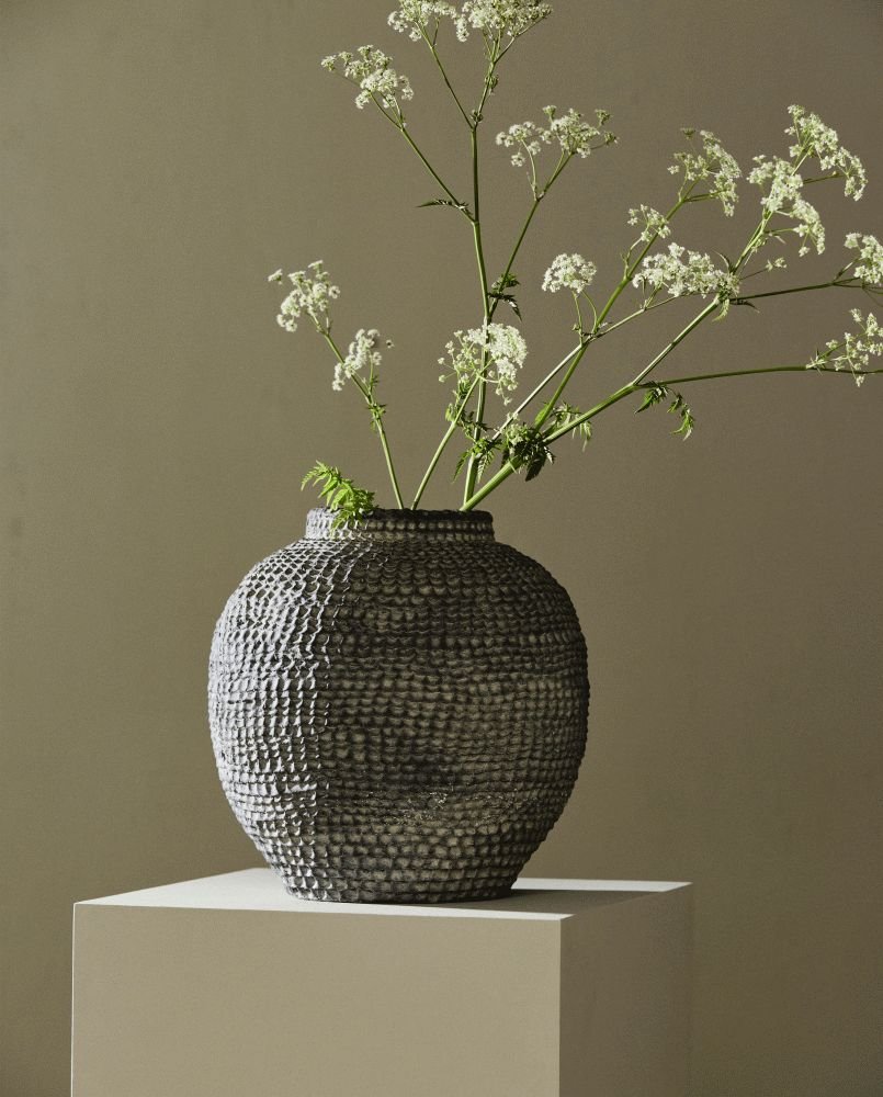 Nordal Rupa Topf H32cm, Grau
