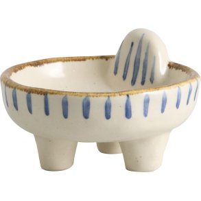 Nordal Atelier Forma Olef Sk�l �9 cm, Hvid/Bl�