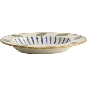 Nordal Atelier Forma Olea Teller 23,5 cm, Gemustert