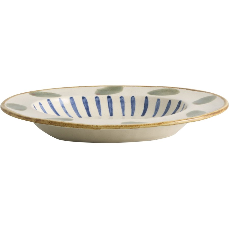 Nordal Atelier Forma Olea Teller 23,5 cm, Gemustert