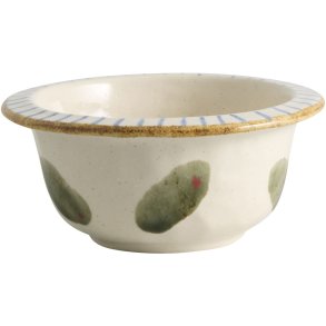 Nordal Atelier Forma Olea Sk�l �12,5 cm, Hvid/Bl�/Gr�n