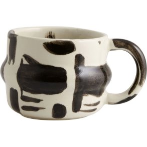 Nordal Sipura Tasse 30cl, Sort/Ivory