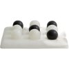 Nordal Milson Spil/Dekoration 15.5 cm, Sort/Hvid
