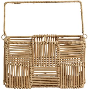 Nordal Zadar Fletkurv 24,5 cm, Rattan